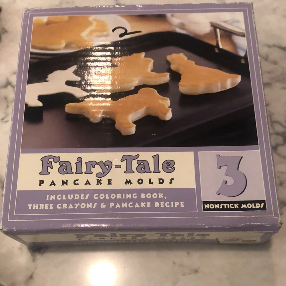 Williams Sonoma l Fairy Tale Pancake Molds Set of 3